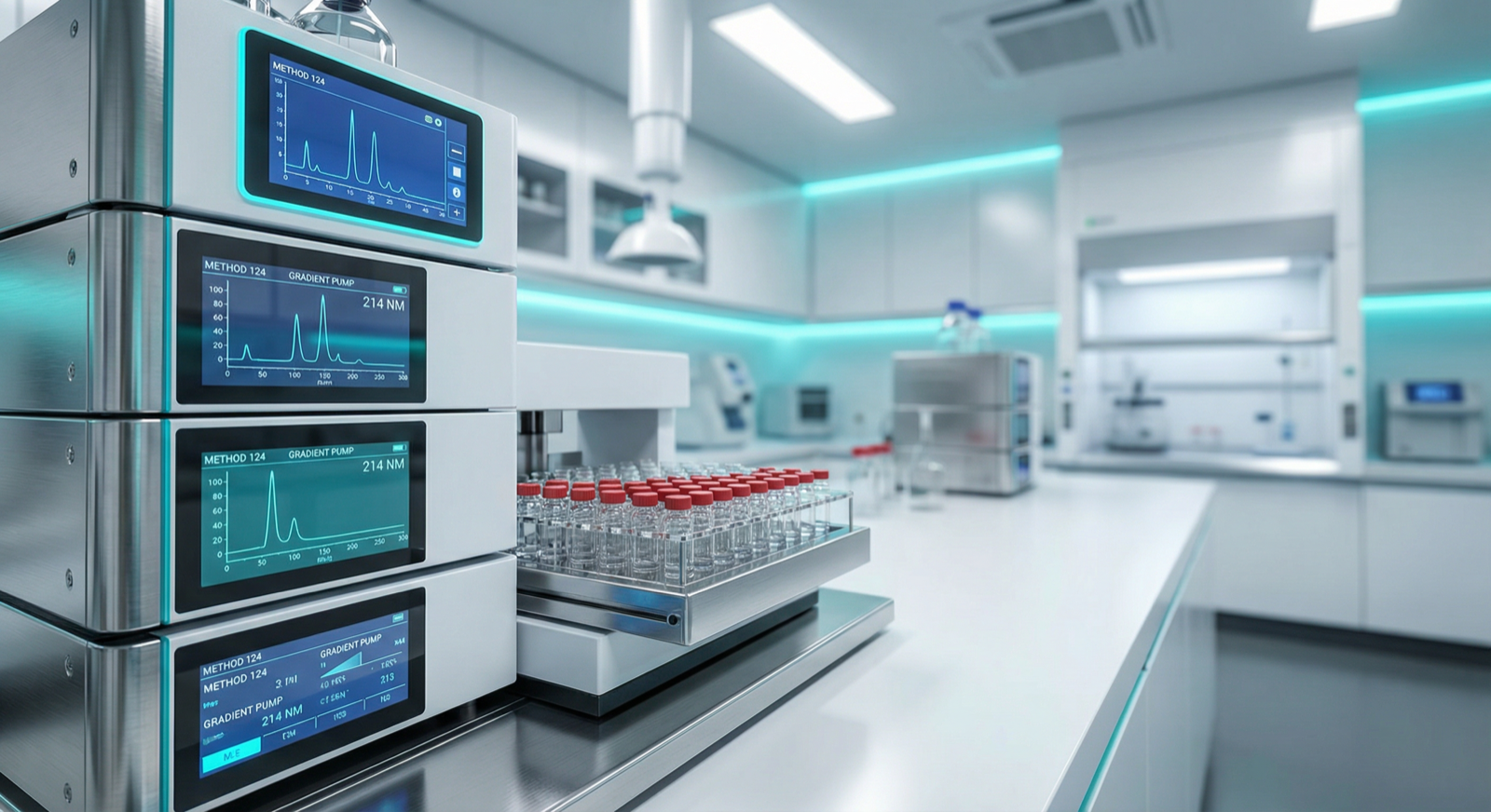 HPLC batch testing equipment