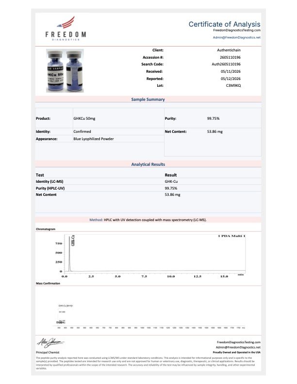 GHK-CU 50mg - Image 2